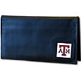 Texas A & M Aggies Deluxe Leather Checkbook Cover